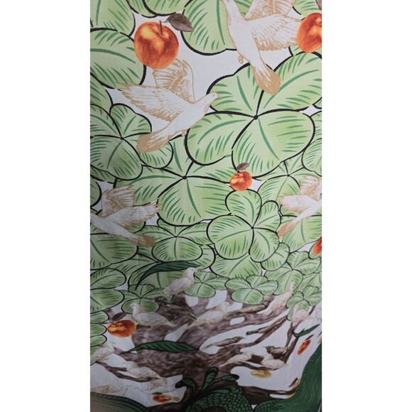 Art Beautiful White Tree Bird Tropical Kimono Maxi Robe One Size - Picture 11 of 16